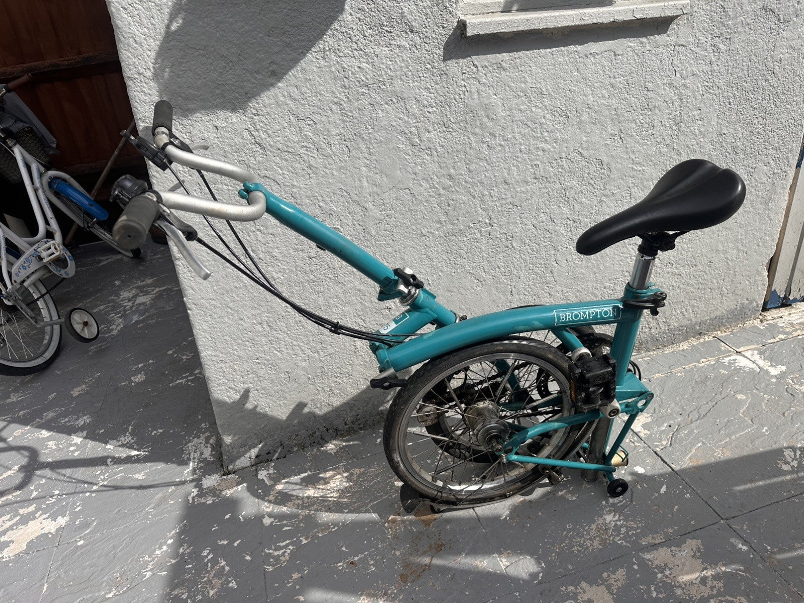 Brompton B75 16" Folding Bike - Blue