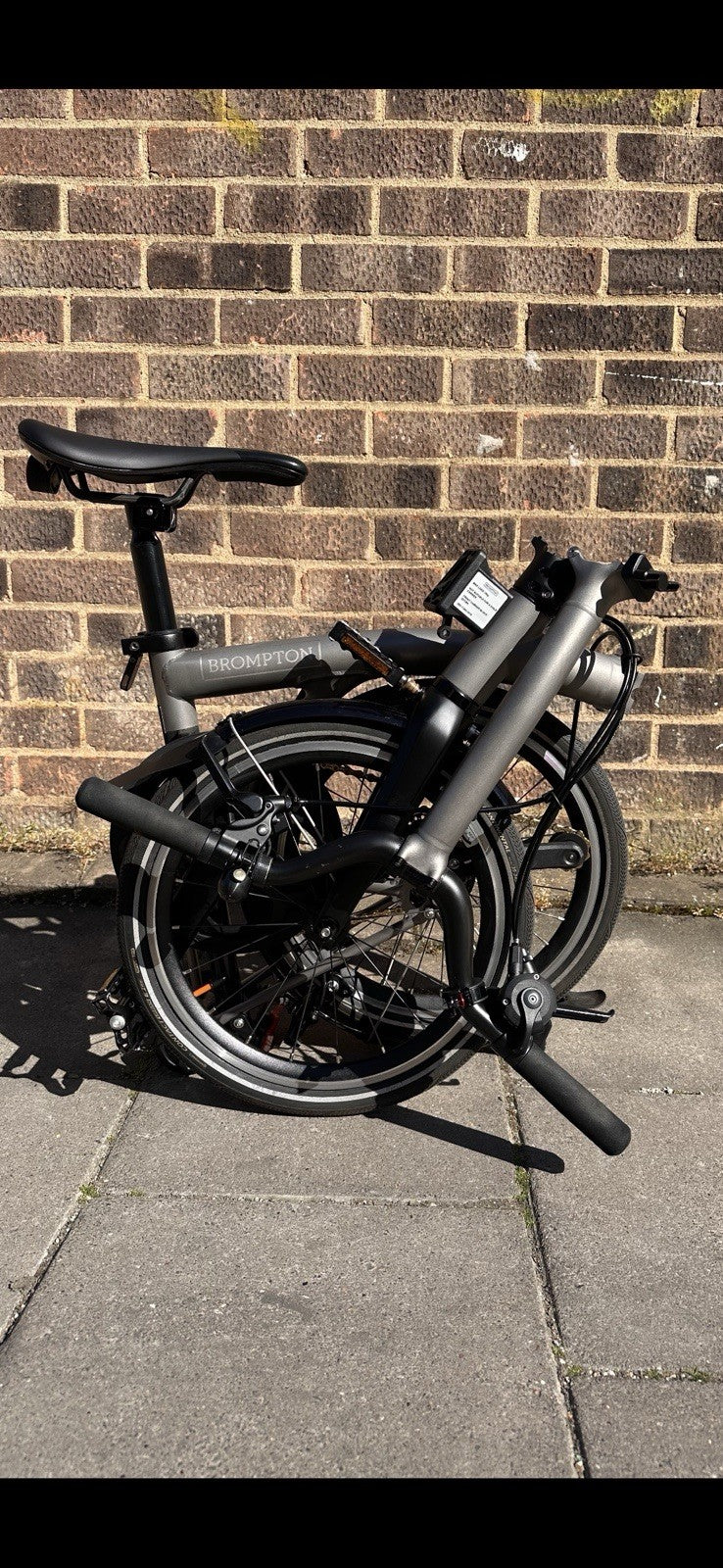 Brompton T Line, 4 Speed, First Edition, Titanium and Carbon, Folding Bike