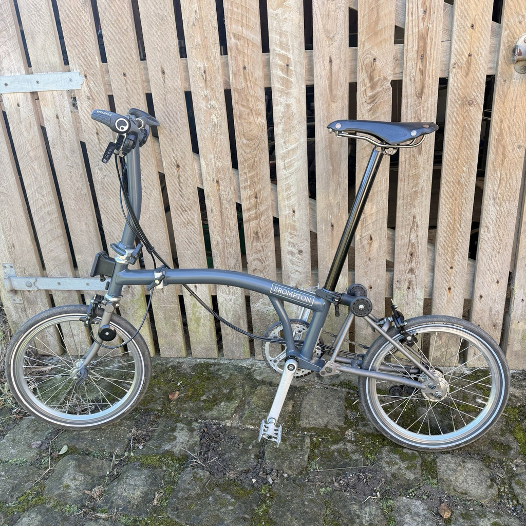 Brompton S6L-X Superlight Titanium - Extras Inc Brooks Titanium Saddle Etc