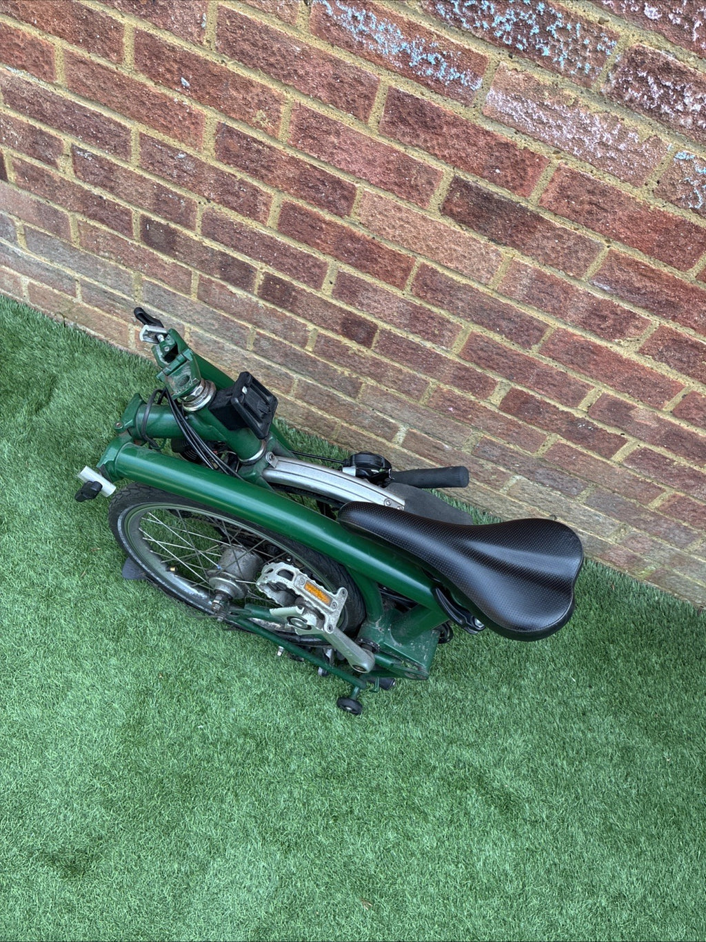 Brompton folding bike, 6 speed, British racing Green, See Description