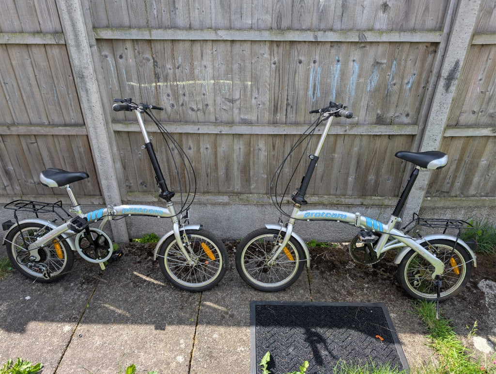 Proteam Folding Bike 6 Shimano Gears, 16'' Wheels