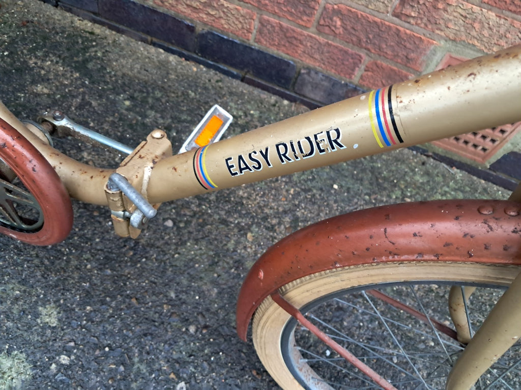 Adults Retro 1979  Easy rider folding cycle 20inch Wheels, Shopper Style