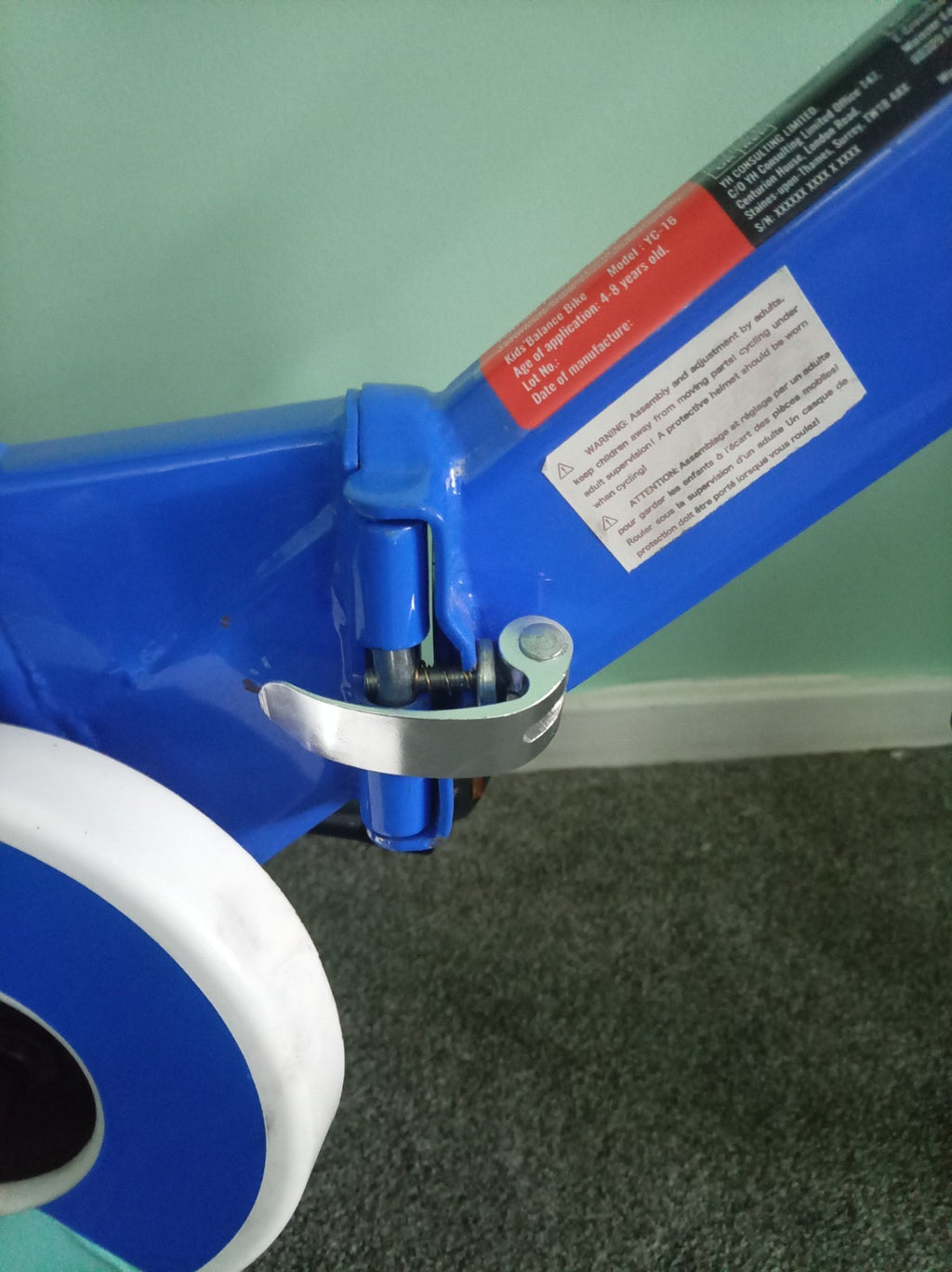 Unisex Kids Folding Bike