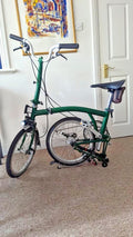 Brompton M3L British Racing Green £1475 RRP (Accessories, Receipt, Proof of Owne