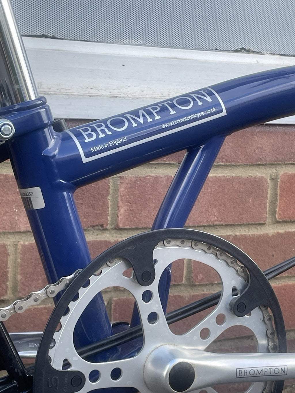 Brompton M3L Folding Bike - Tempest Blue