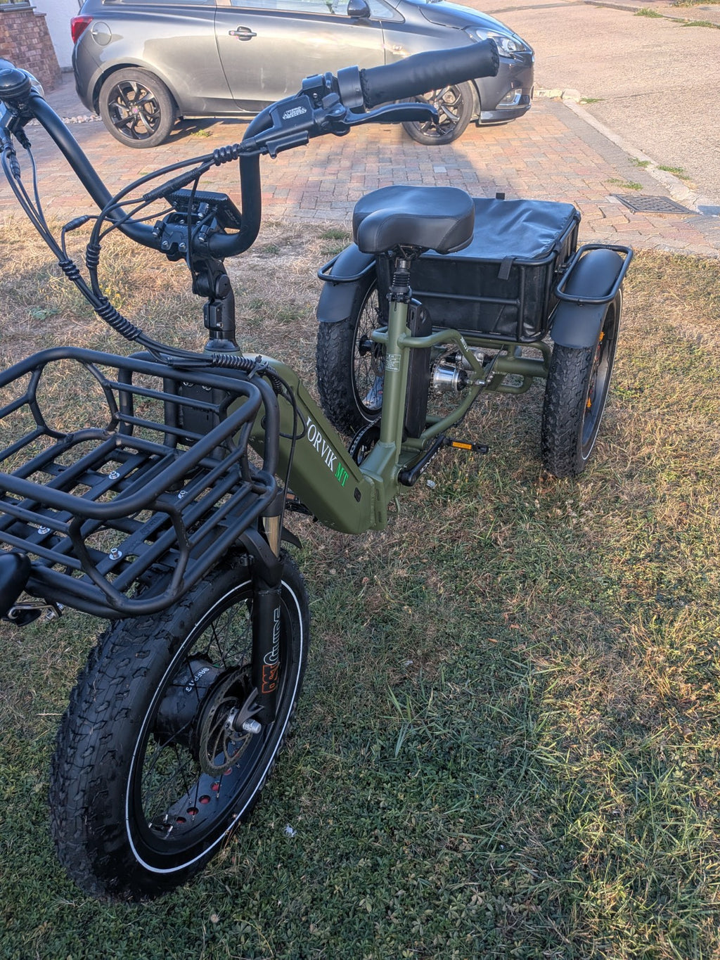 Jorvik JMT11-7 Dual Battery 'E' Folding Tricycle ,Trike,EX-DISPLAY, Delivery Pos