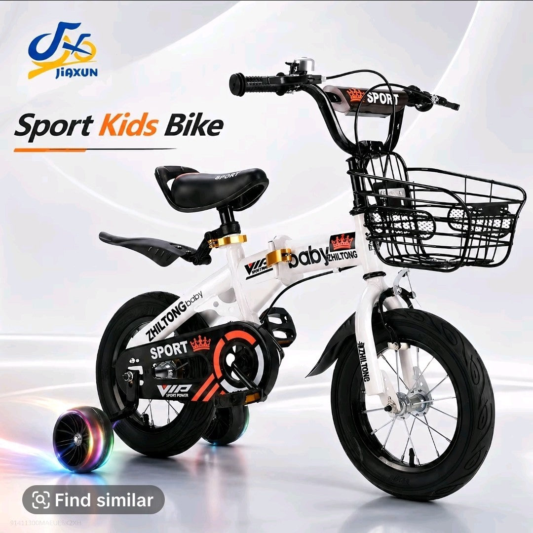 12inch Kids Bike Bicycle Children Boys Girls Foldable Cycle Removable Stabiliser