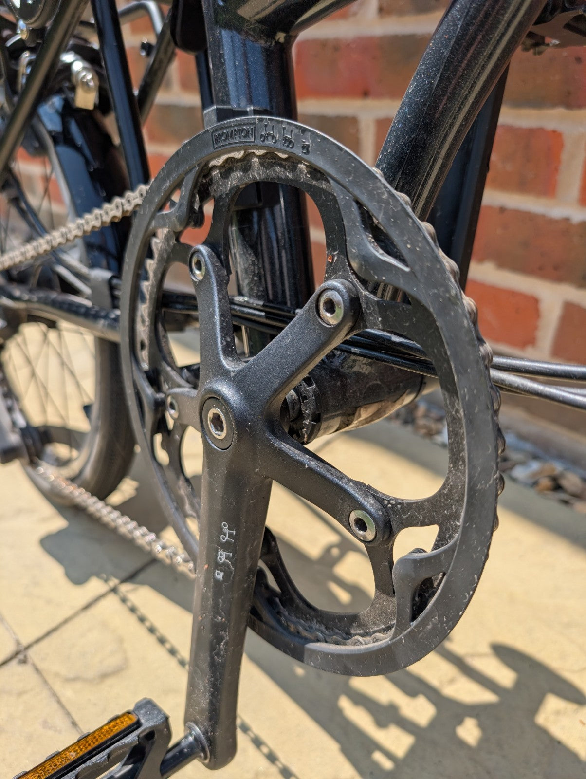 Brompton P Line Explore 12 Speed Folding Bike in Excellent Condition