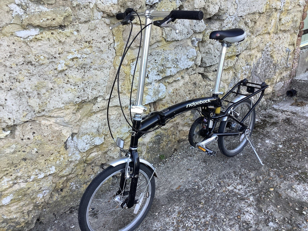 Ridgeback Stowaway Tri-Fold 3-Way Folding Bike  UK DELIVERY