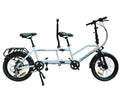 20" Wheel Folding Tandem Bicycle bike, 7 SP Shimano, Full Disc Brakes -20TF01W5