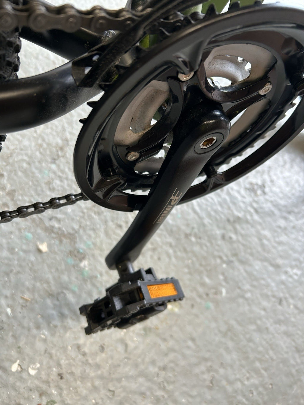 Eurobike G4 26" 21-Speed Foldable Mountain Bicycle Army Green