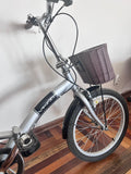 Viking Westwood 20" 6-Speed Folding Bike Silver