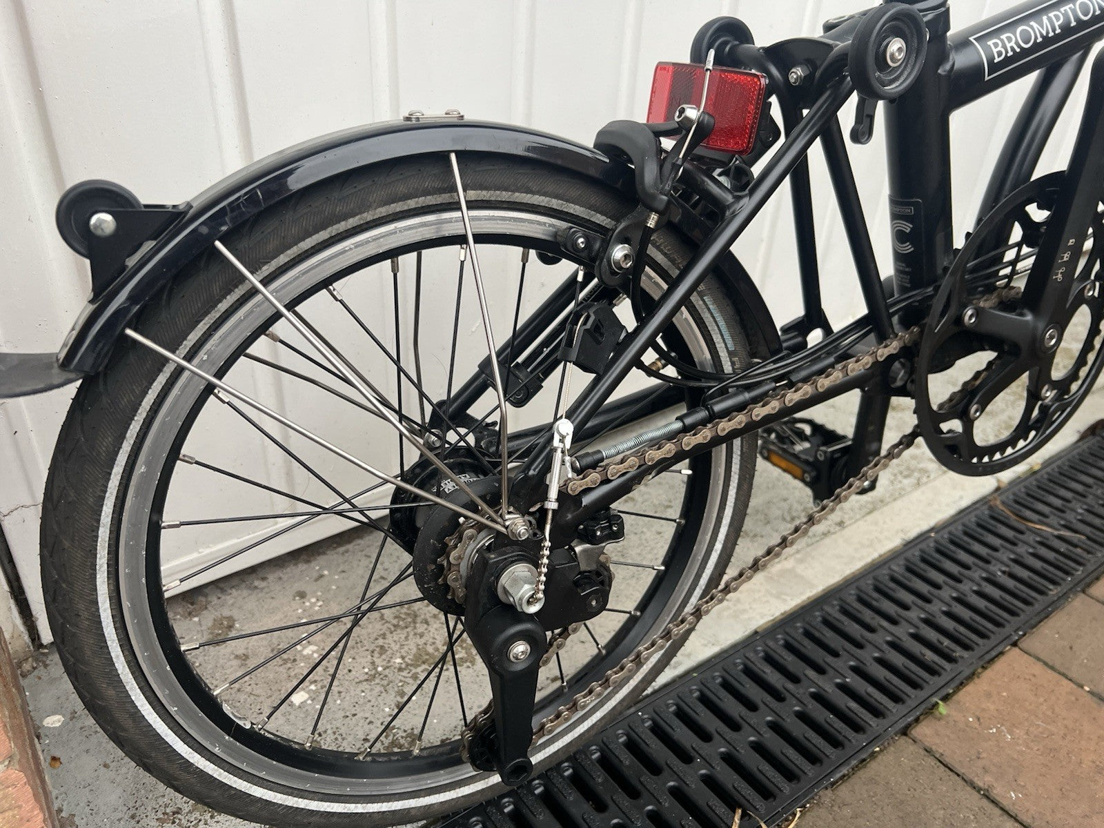 Brompton Folding Bike 6-Speed Black