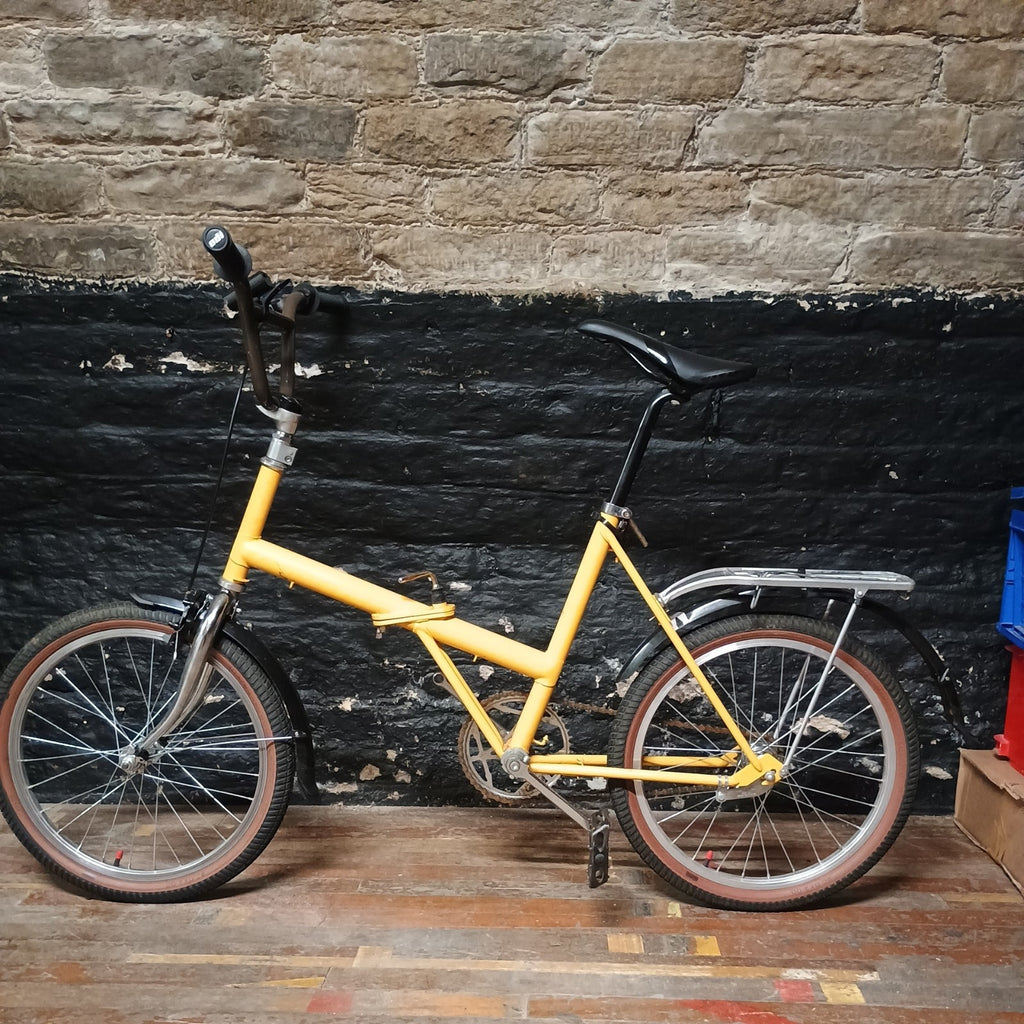Custom Raleigh Folding Bike Coaster Brake & BMX Wheels 70s/80s Frame