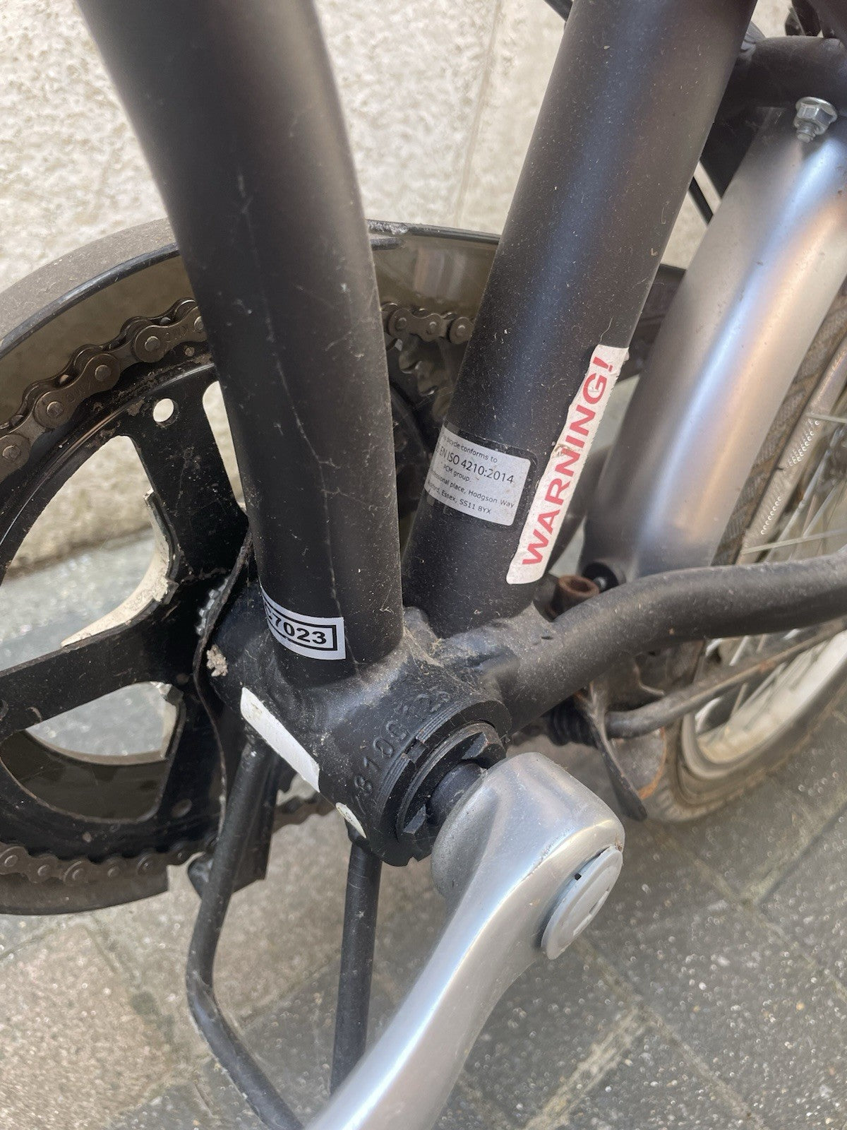 Ammaco Pakka Lite 20" Folding Bike Black