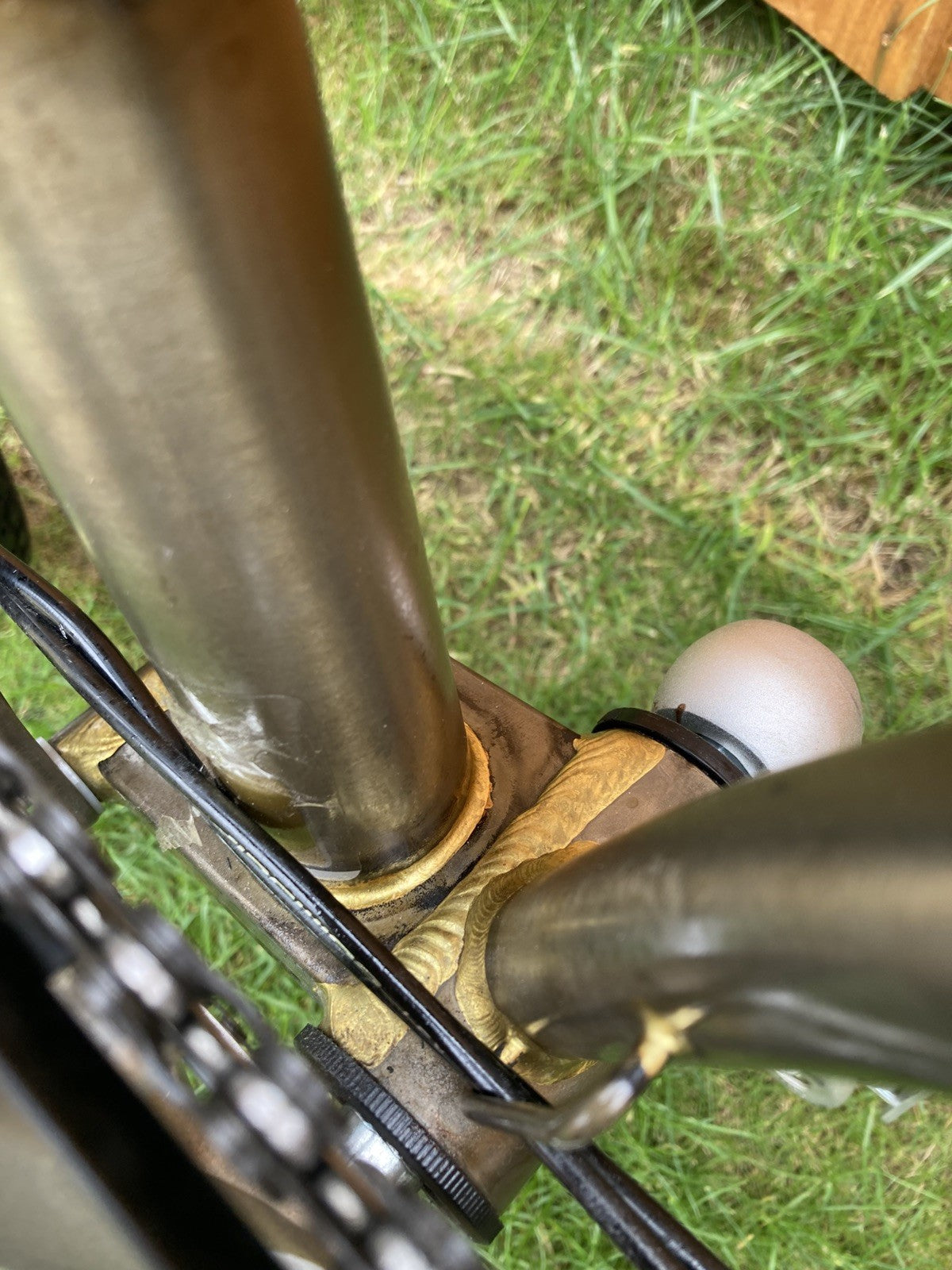 Brompton 3 Speed  Raw Lacquer Beautiful Condition M3L (now C Line)