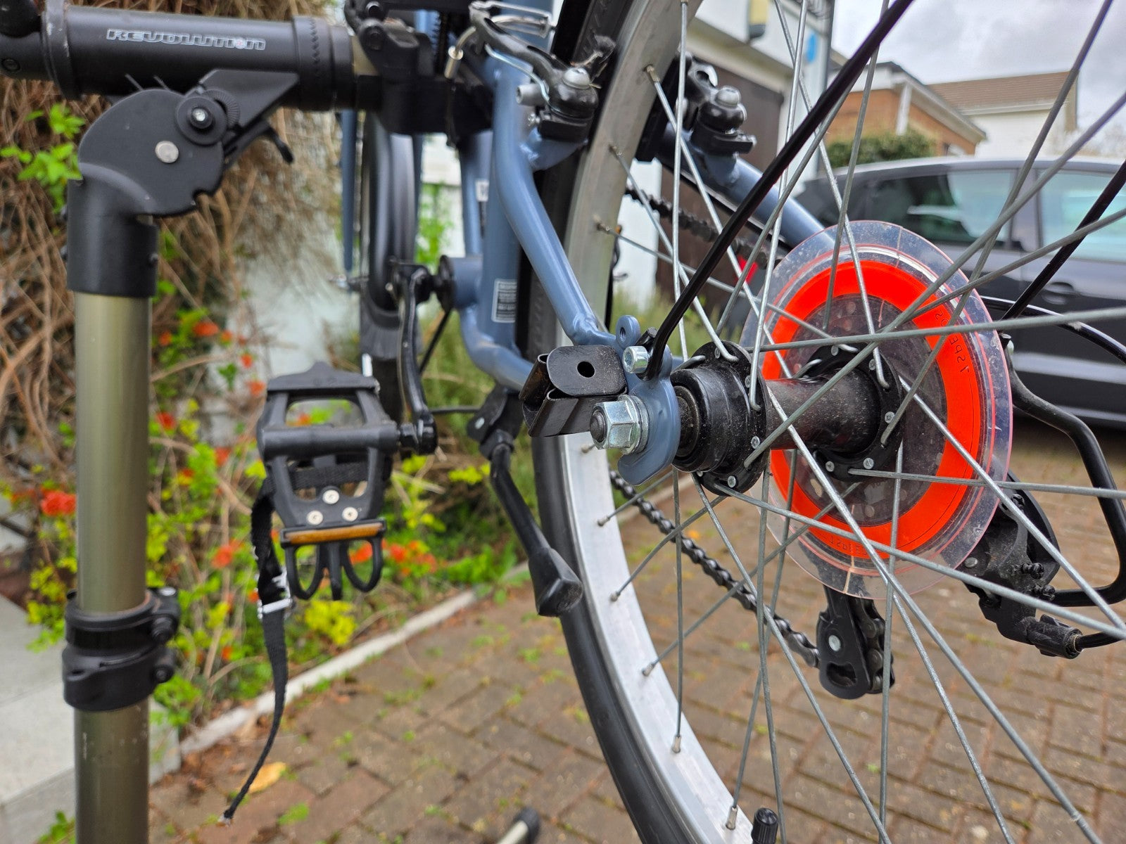 Folding Bike Oxylane Tilt 120 | Compact Commuter Bicycle | Cambridge