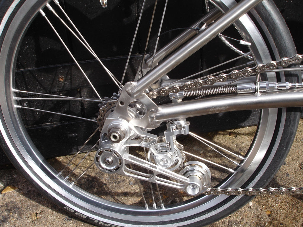 Brompton Project Bike S3E-X Superlight Polished Titanium   7.23 KG  Bicycle