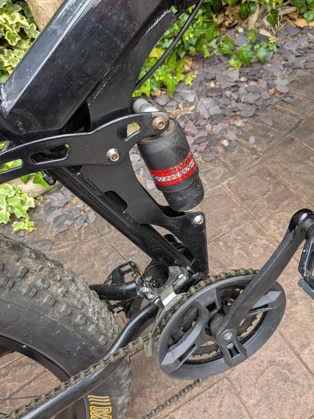 Folding Dual Suspension Fat Wheeled Mountain Bike, 21 Speed Adult bicycle