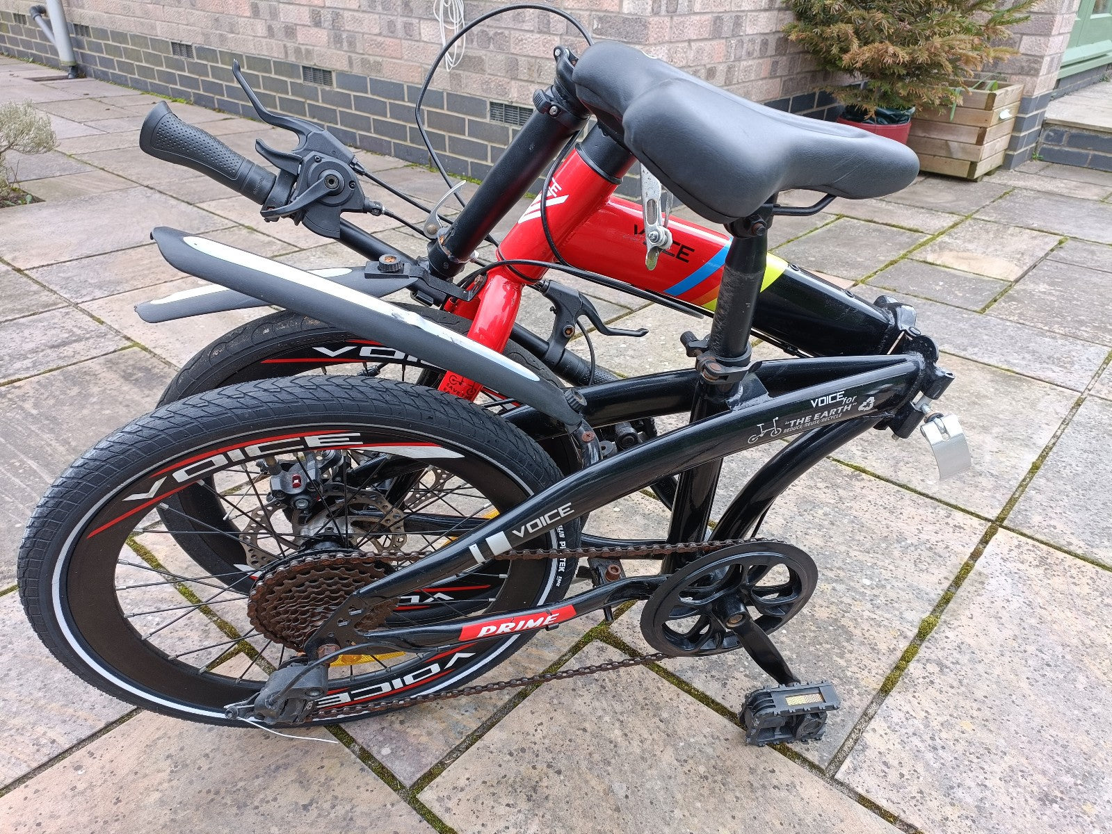 Voice Prime Folding Bike - 9 Speed - Disc Brakes