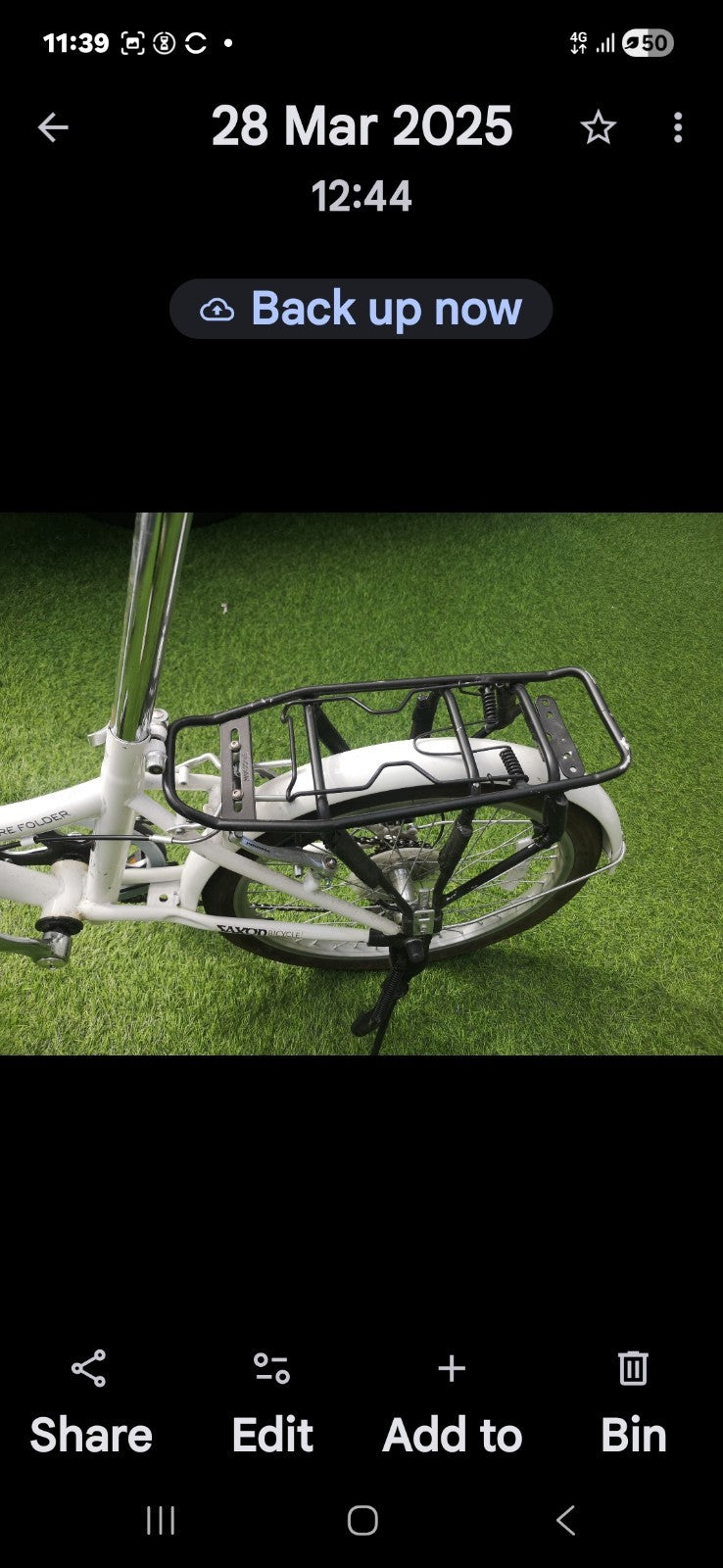 Saxon Fold Up Bike