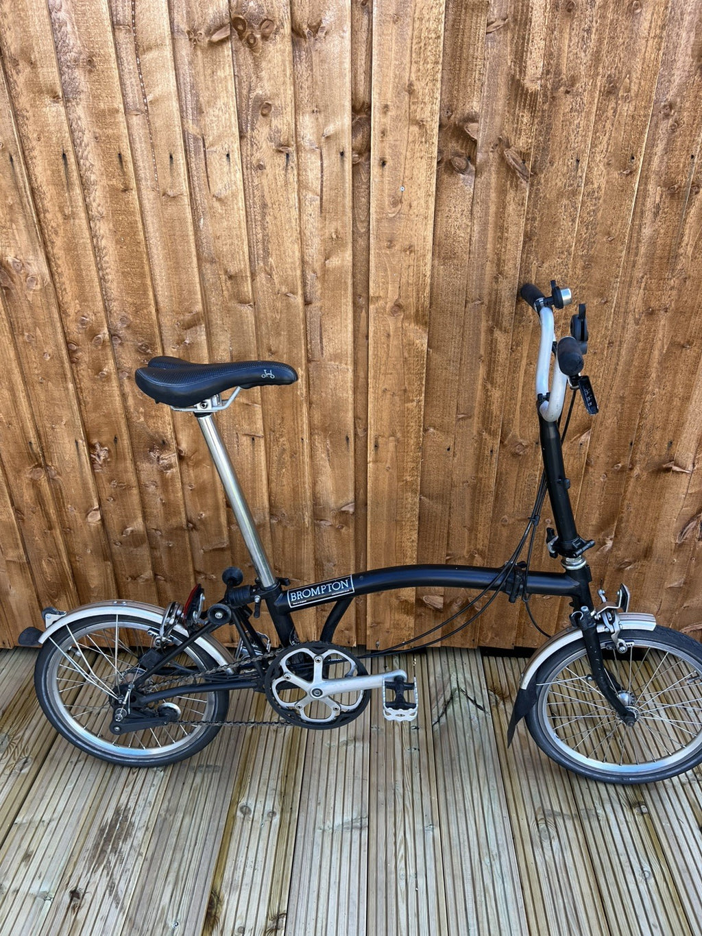 Brompton Bike Black Folding M3L 3 Speed - ✅ FREE & FAST DPD Delivery🚚