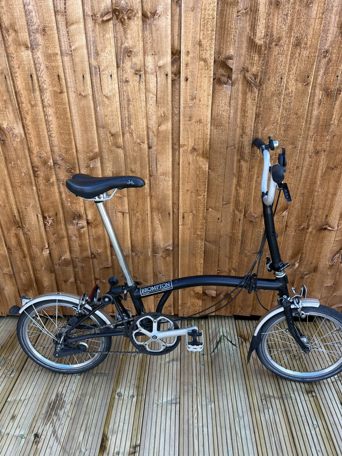 Brompton Bike Black Folding M3L 3 Speed - ✅ FREE & FAST DPD Delivery🚚
