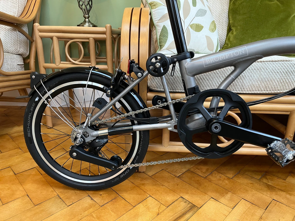Brompton T-Line 12 speed Titanium S-Type Lower Handlebar - Unused in box