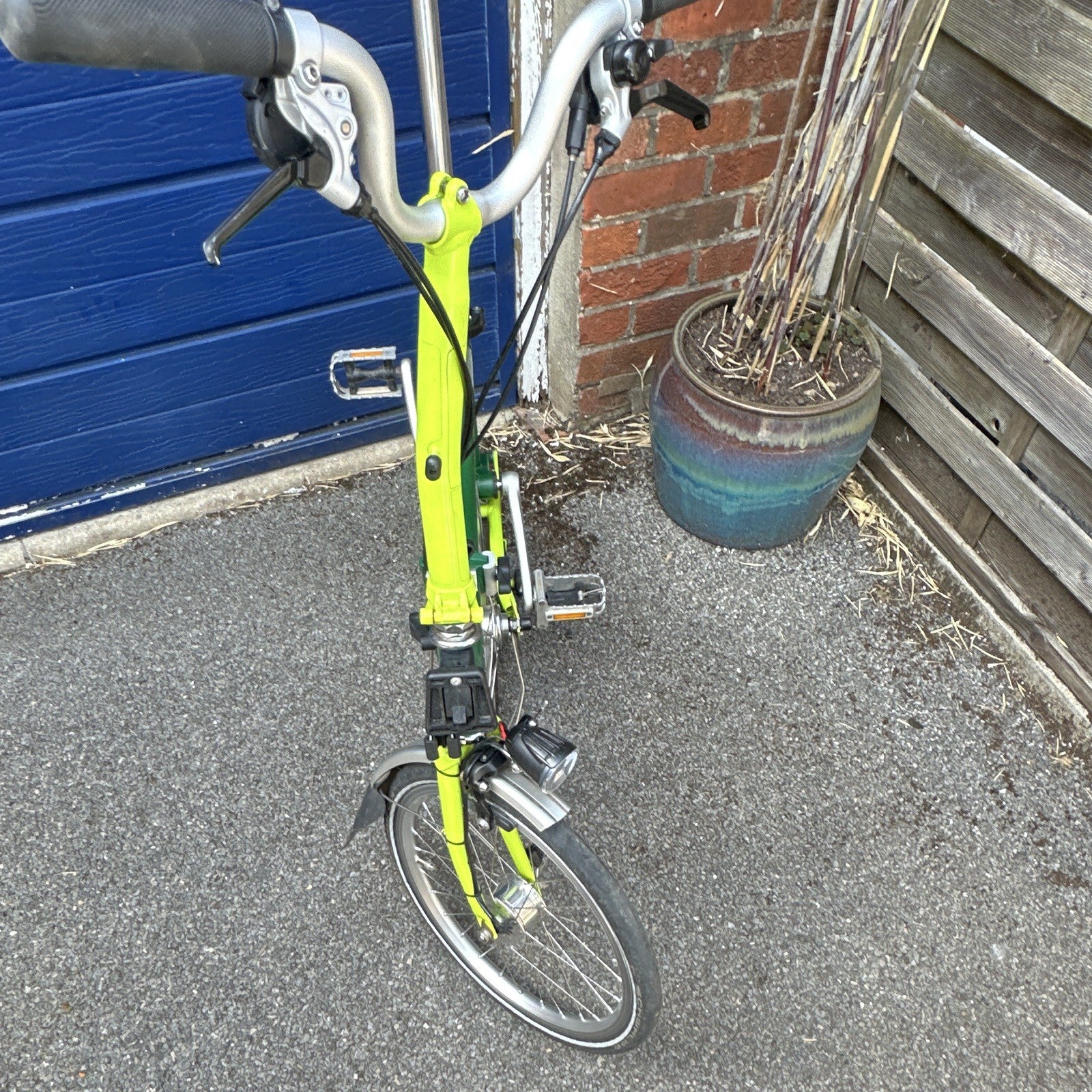 Brompton M6L Green / Lime Green Folding Bike (6 Speed) 2018