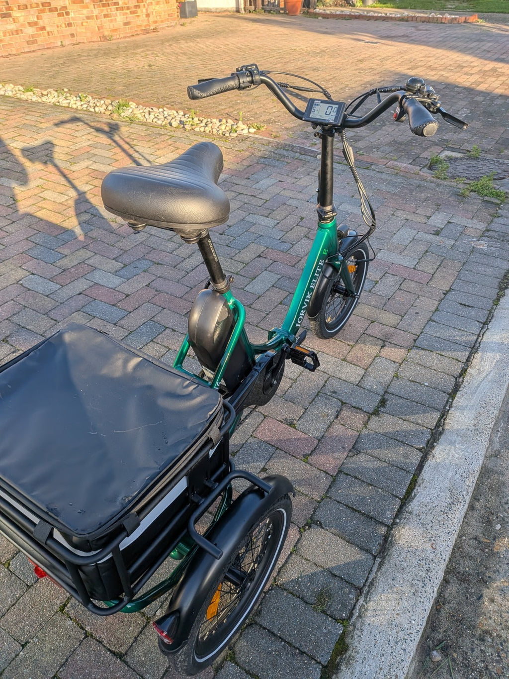 Jorvik Elite  Folding Compact Tricycle Jet-16.Ex Demo.24 Miles Usage,L@@k