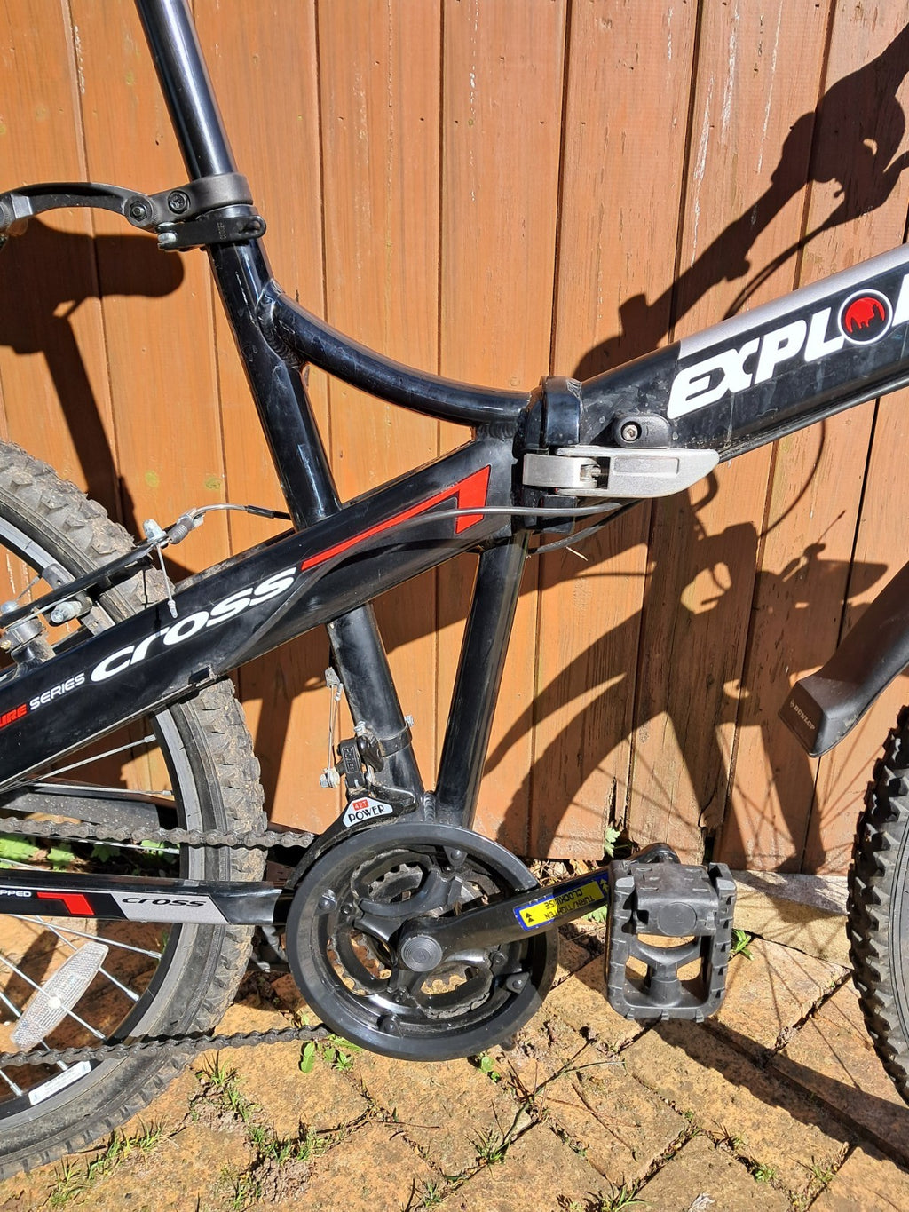 Cross Explorer Folding Bike 26 Inch Wheels