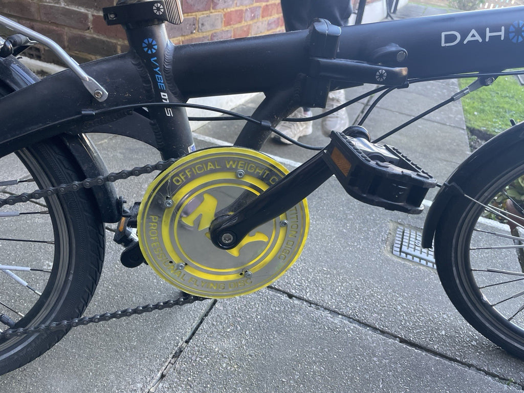 Dahon Vybe D7 Folding Bike Black/Blue With 2 Selle Italia Saddles
