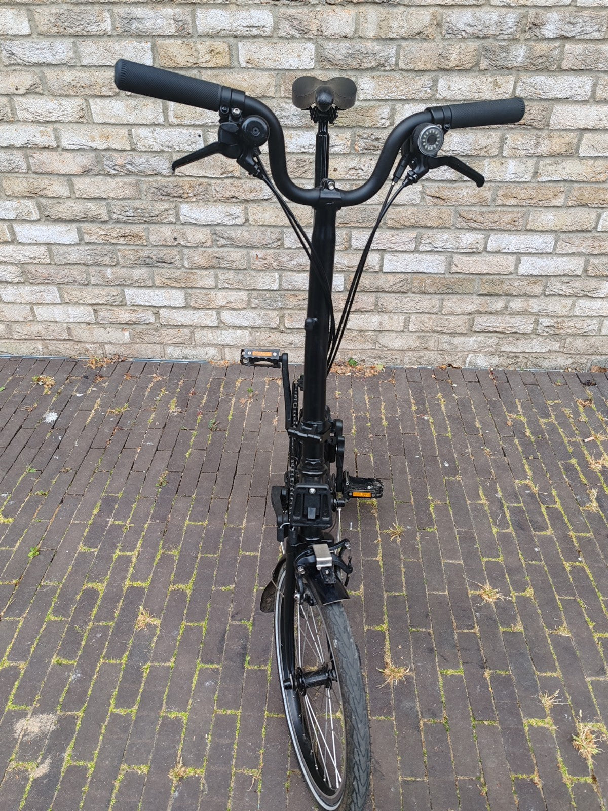 Brompton C Line 12 Speed Black Edition Folding Bike - Good Condition