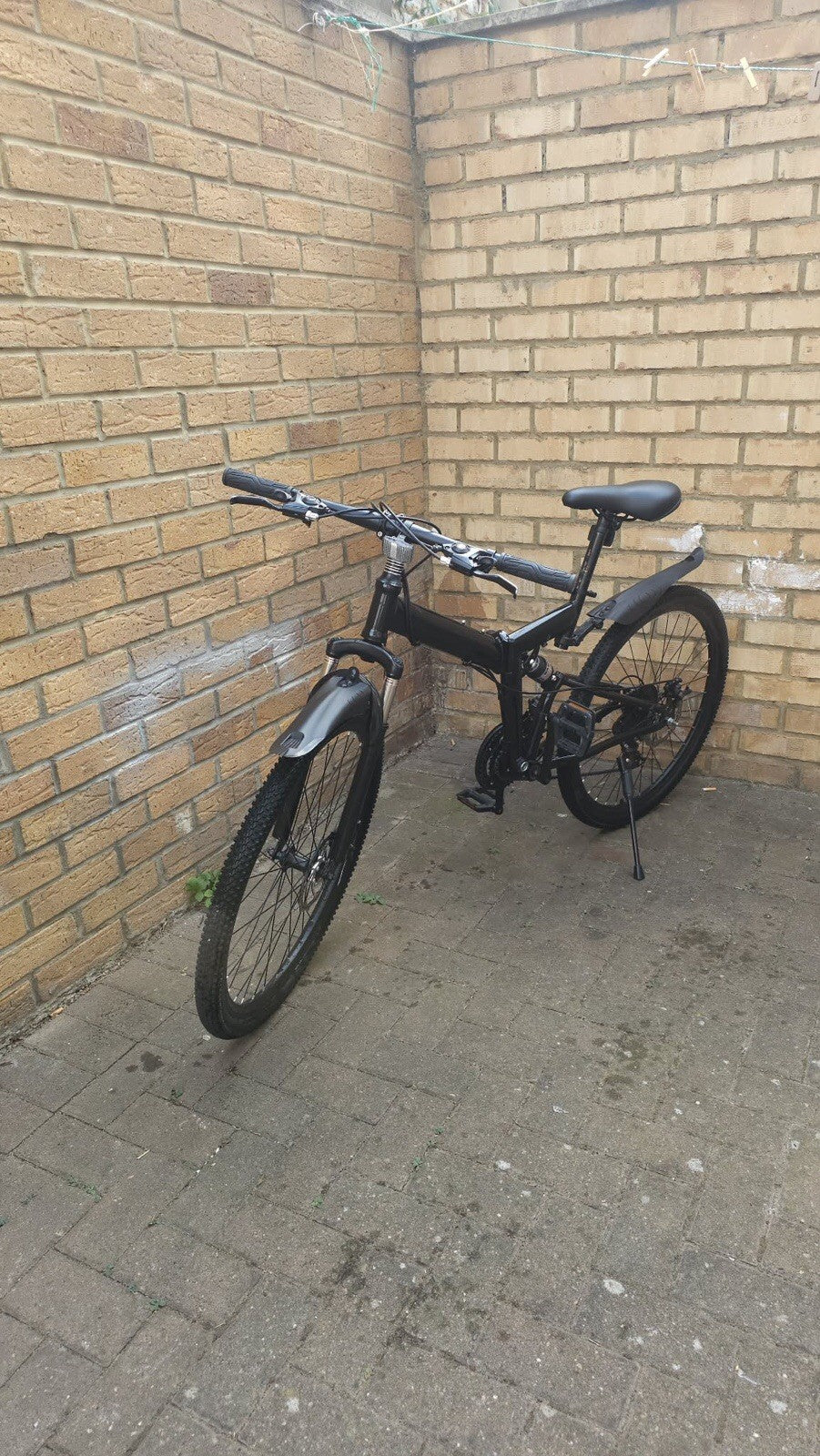 Folding Full Suspension Mountain Bike — Disc Brakes perfect condition