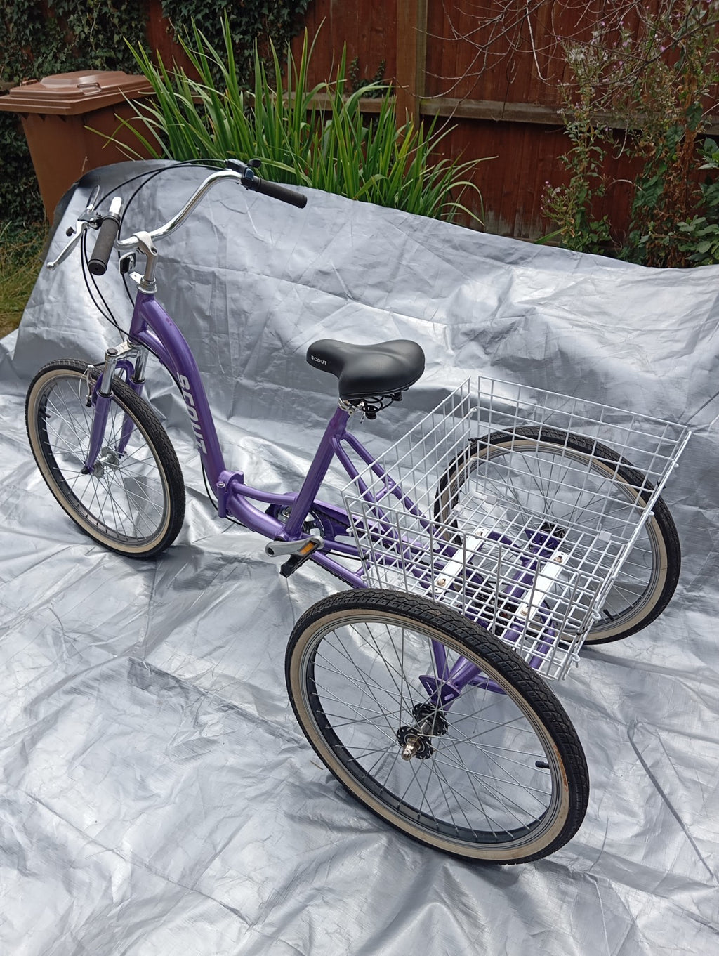 Scout Adult 24" Folding Tricycle