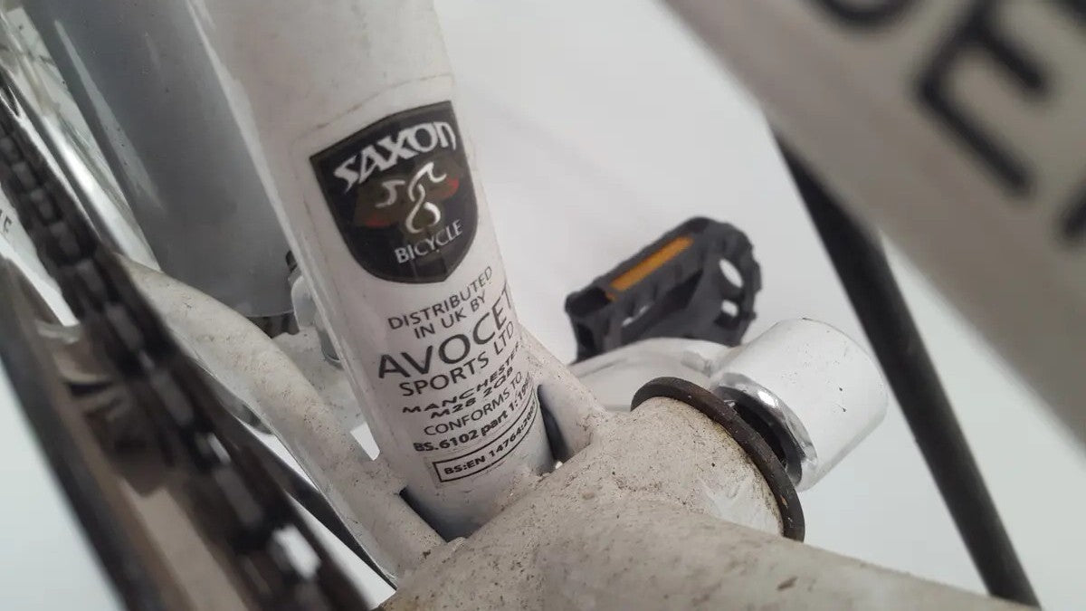 Saxon FOLD3 Leisure Folder 20 Folding Bike White 6 Speed