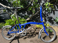 Brompton C Line Utility - 3 speed - Piccadilly Blue