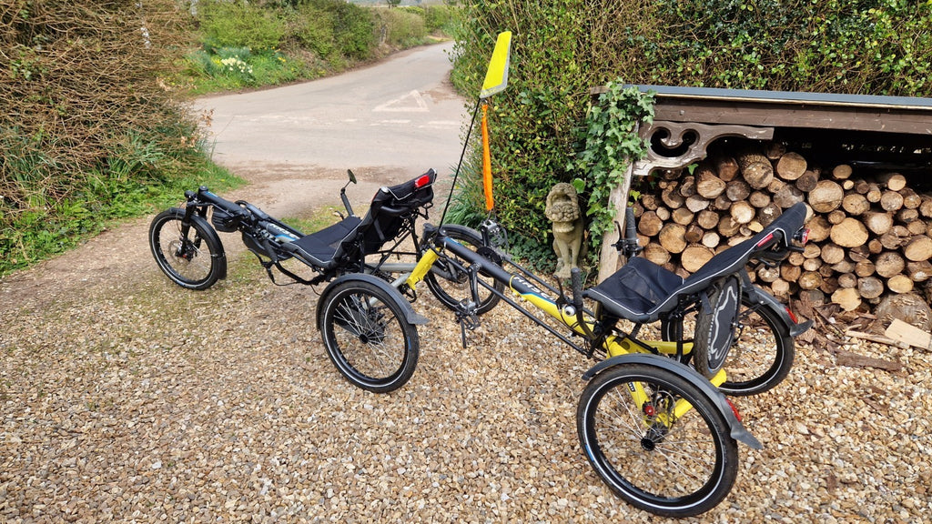 2021 Hase Bikes Kettwiesel Evo with assist auto gears Folding Recumbent trike.🦚