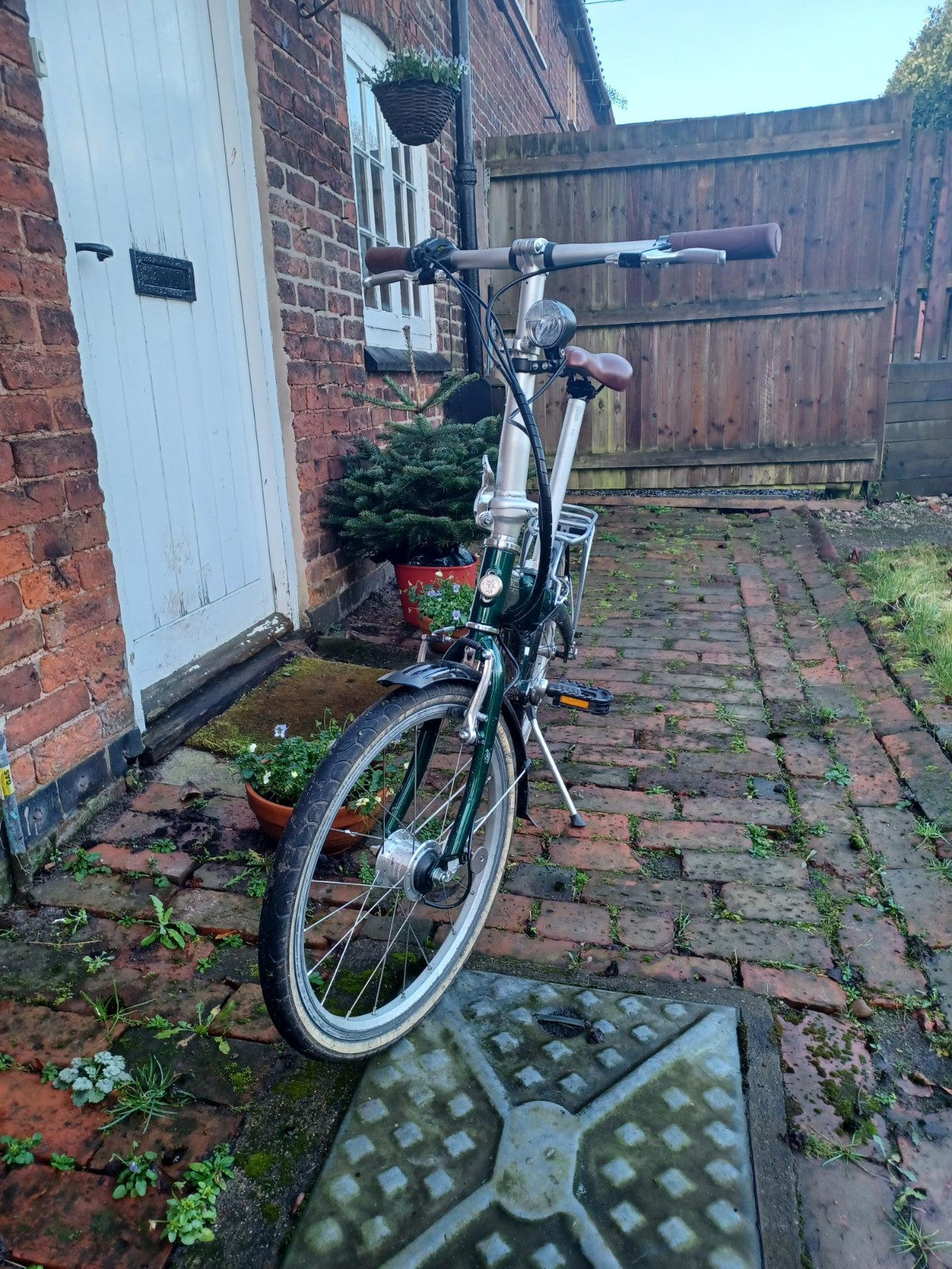 Bickerton Junction 1707 Country Folding Bike Racing Green - RRP new £850