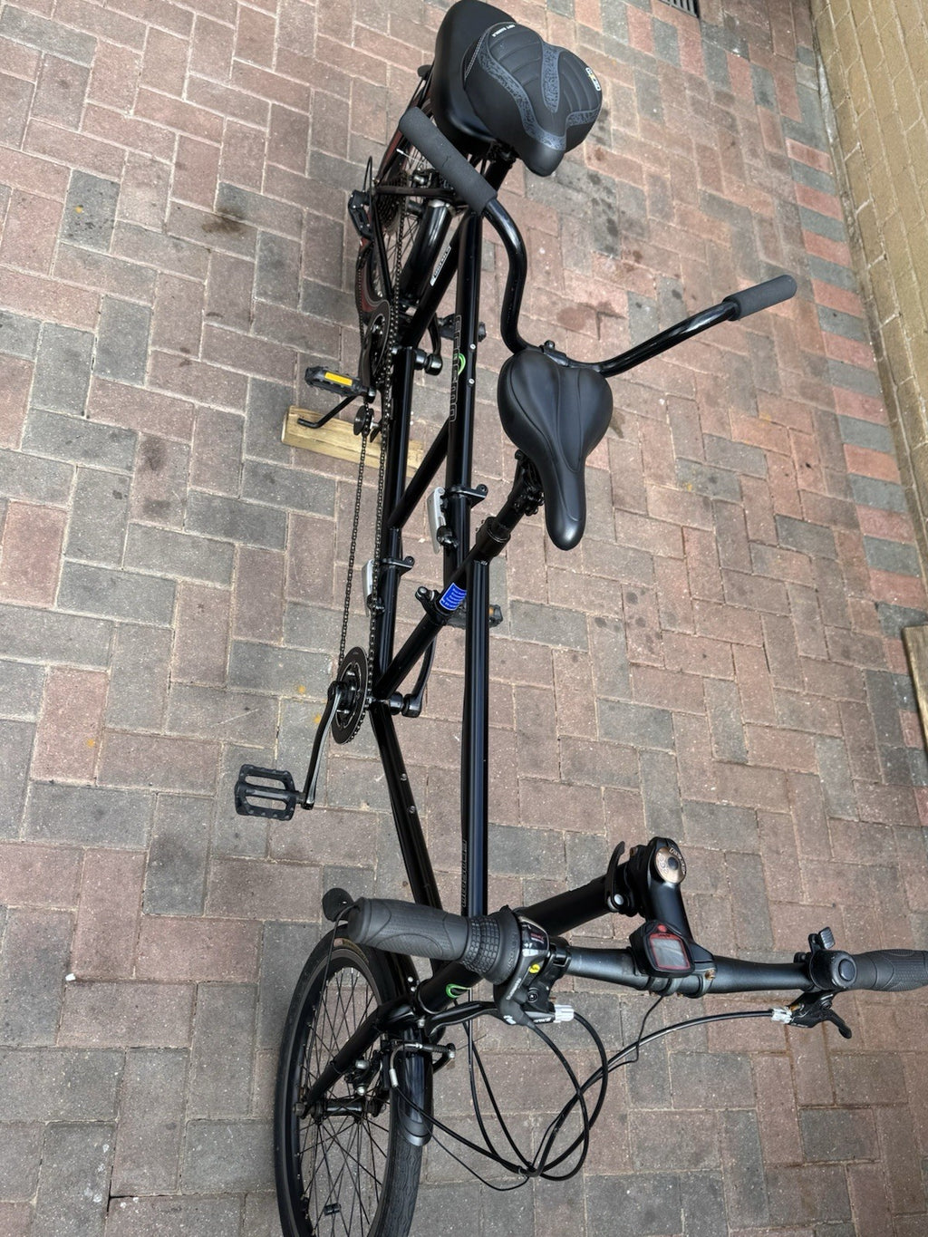 Ecosmo Folding Tandem Bike 20" Wheels