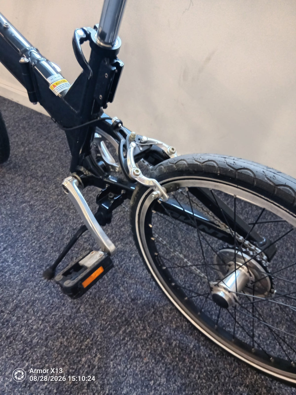 Giant Halfway Folding Bike 20'' Wheels 7-Speed Excellent Condition Black Frame
