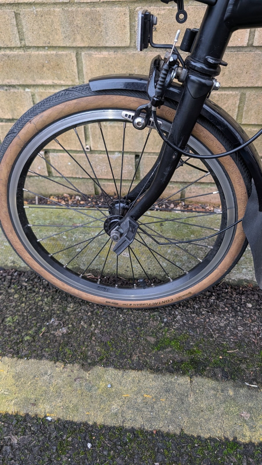 Brompton S6L - Black Edition - Brooks Saddle - Brass Upgrades -  6 Speed