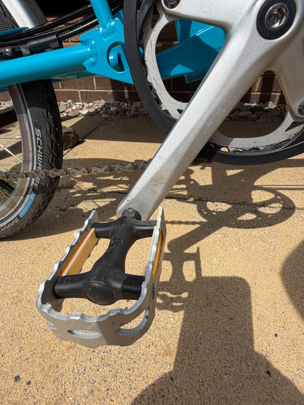 Brompton C Line M6L  (6 Speed) folding bicycle - BLUE (VERY GOOD CONDITION)