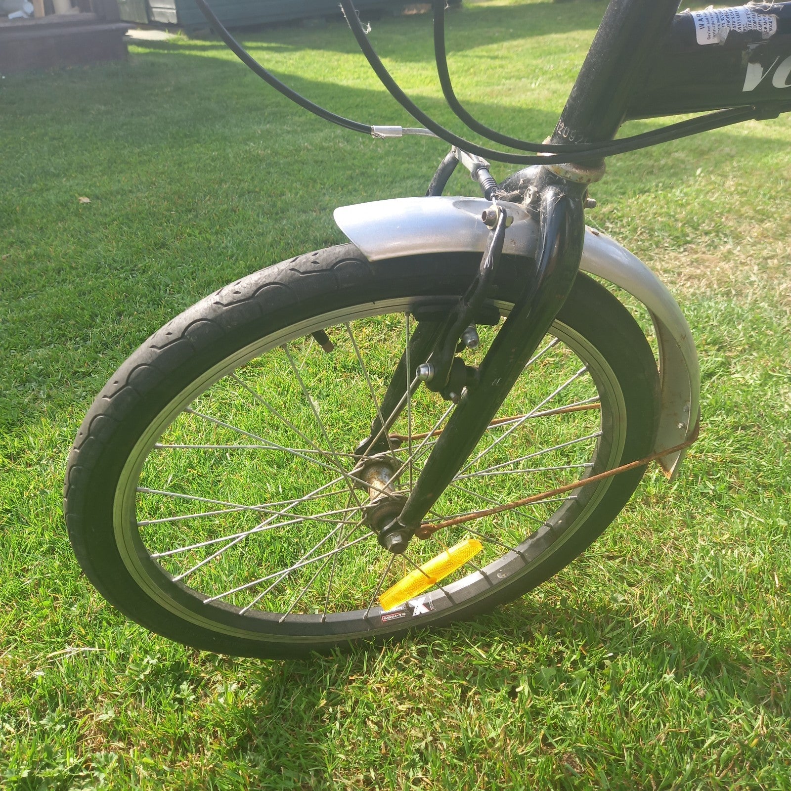 Venturax Stowaway Folding Bike 20" Wheels Collection Only  All Working