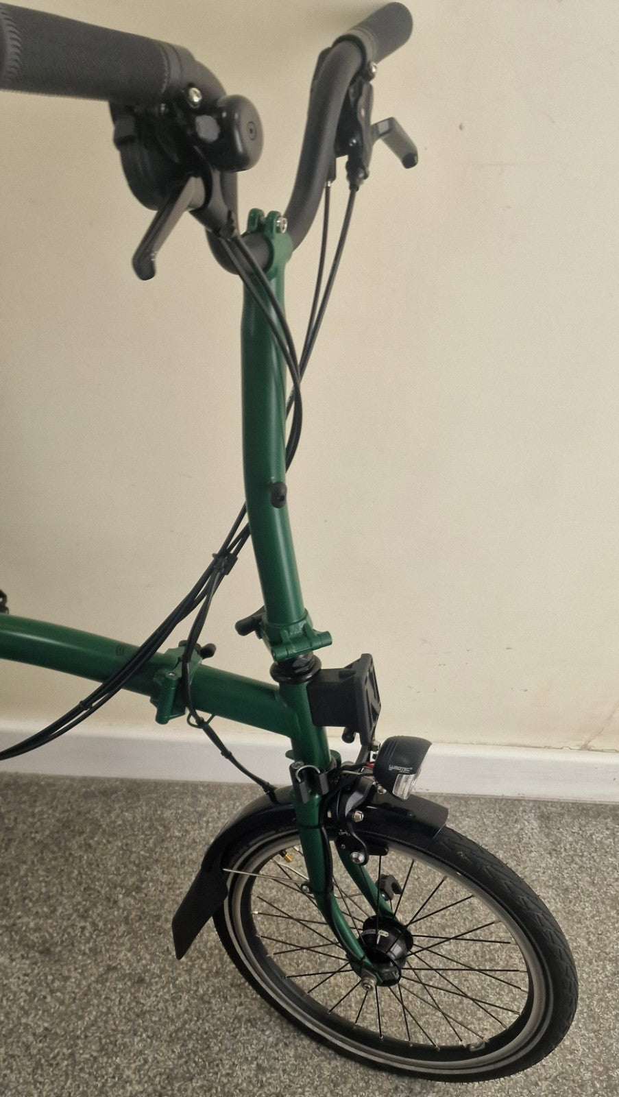 Brompton GREEN C Line 6 Speed fold bike + Free UK & Low Co$t WORLD📦🛩 🌎📫