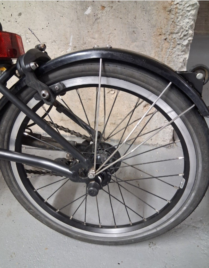 Brompton C Line 2 speed folding bicycle