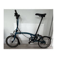 Brompton C Line Explore 2023 Mid Handle Bar - Ocean Blue
