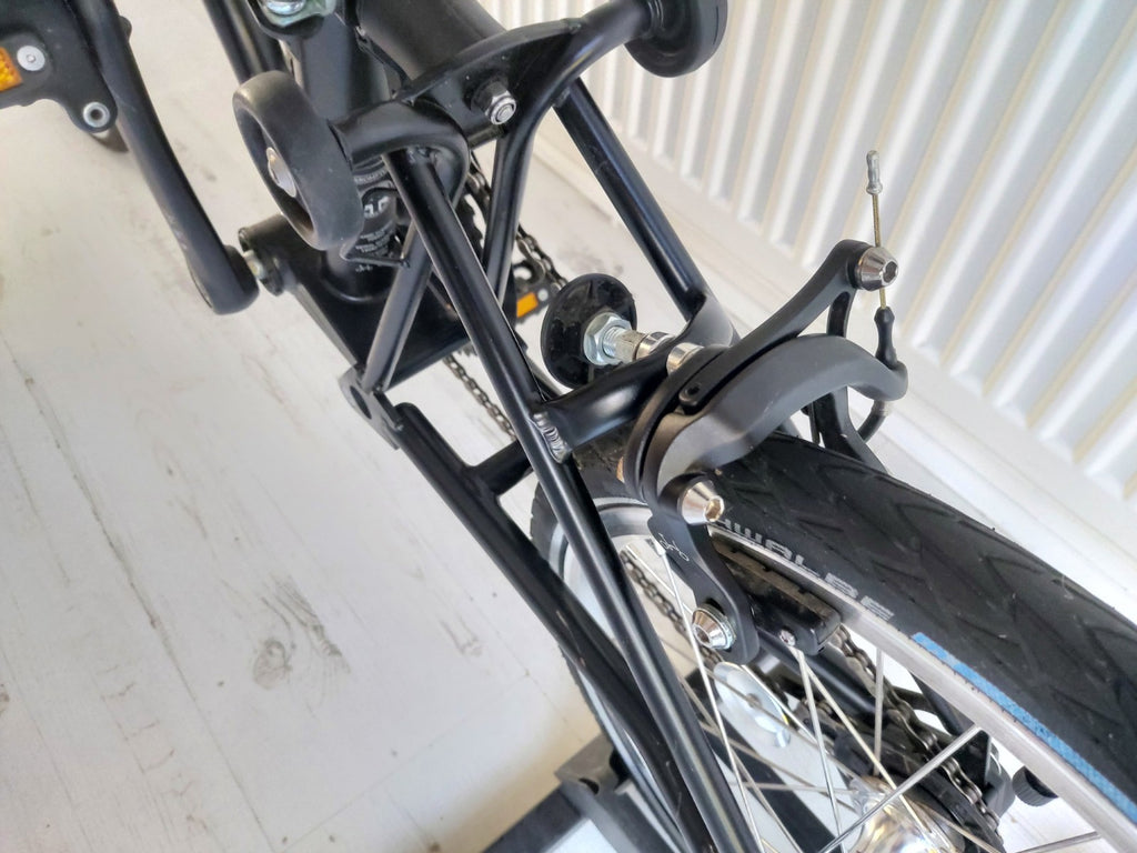 Brompton S1E Black Folding Bike
