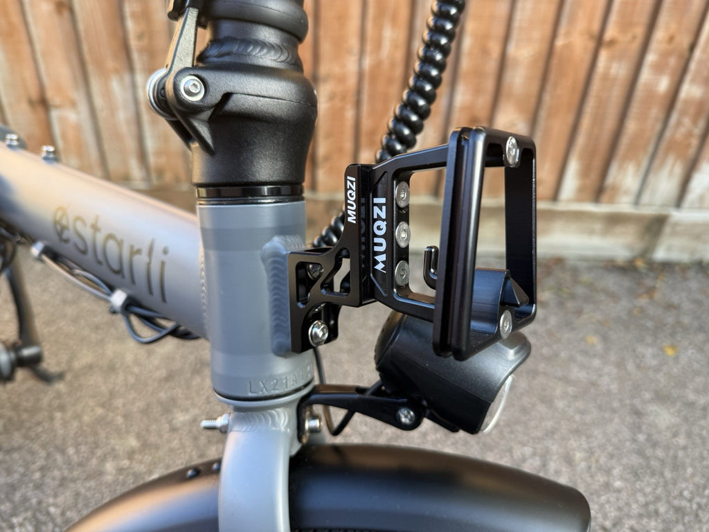 Estarli Folding Bike Grey 20 Inch 7 Speed Commuter