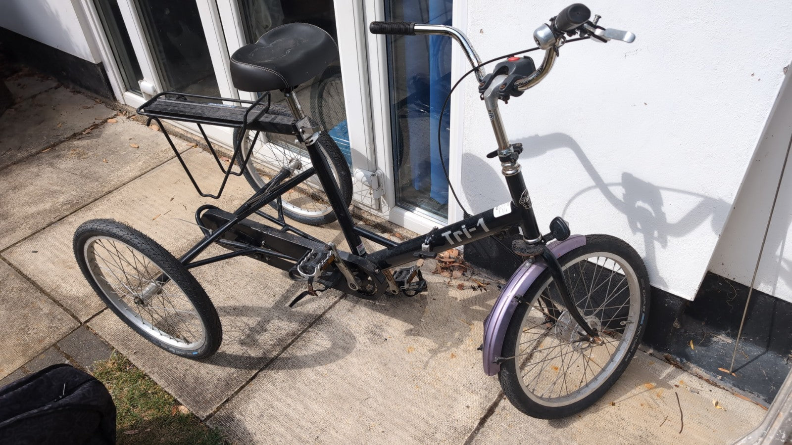 Paisley Adult Folding Fixed Wheel Trike Bike